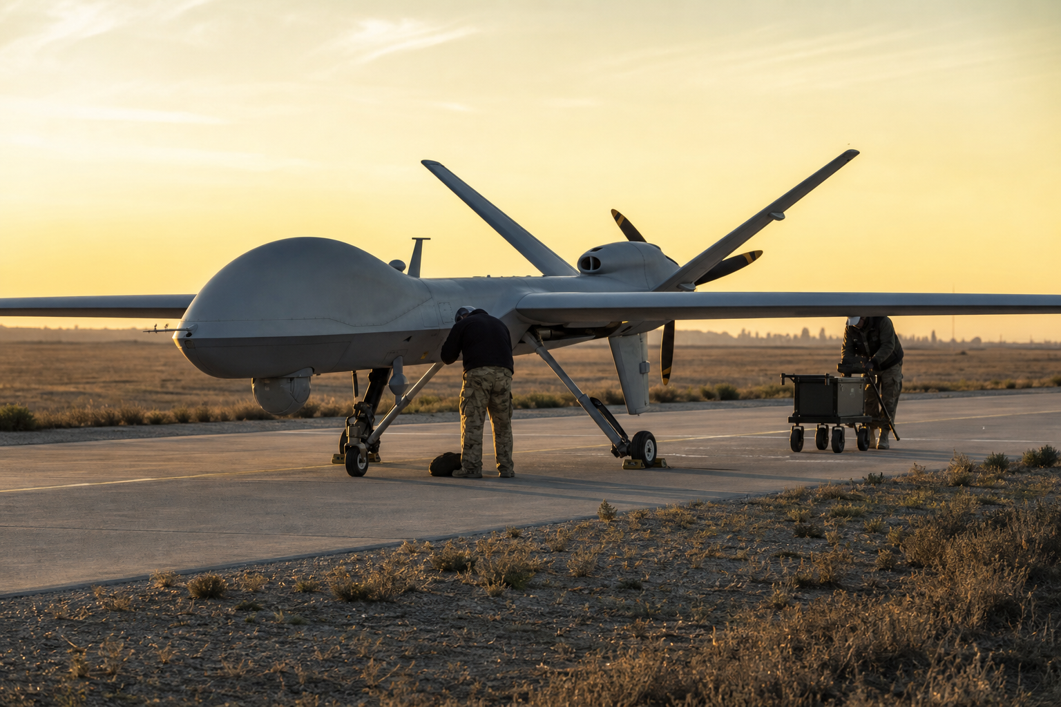 Bastion Horizon unmanned aircraft on patrol profile