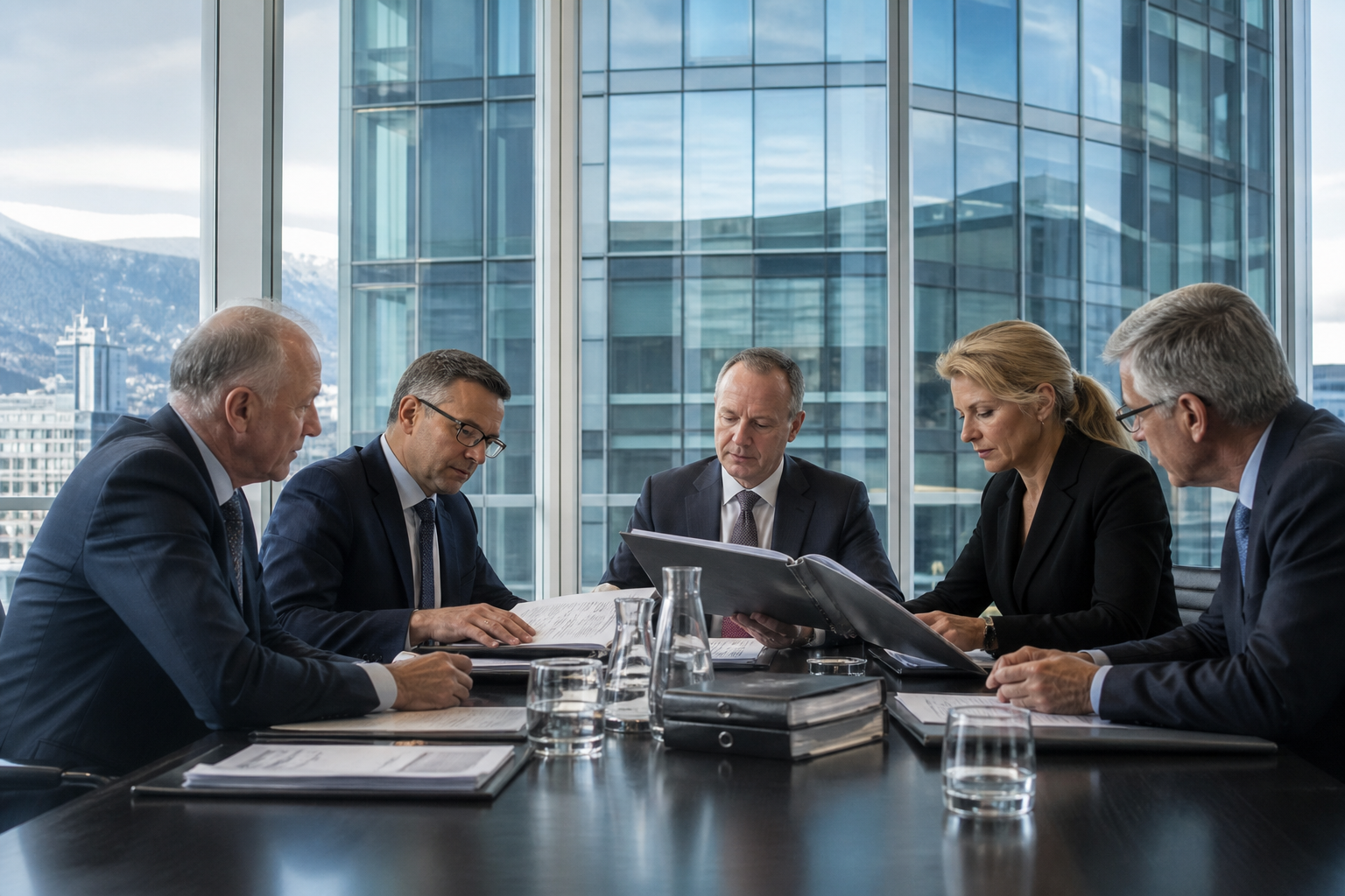 Bastion leadership meeting with industrial partners