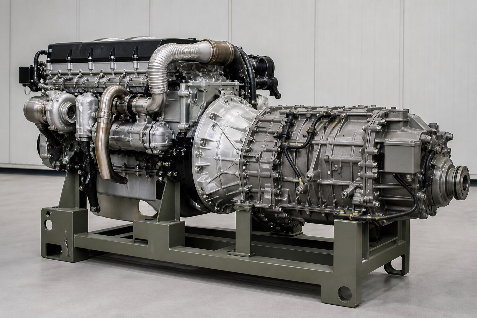 Bastion powertrain and transmission assembly
