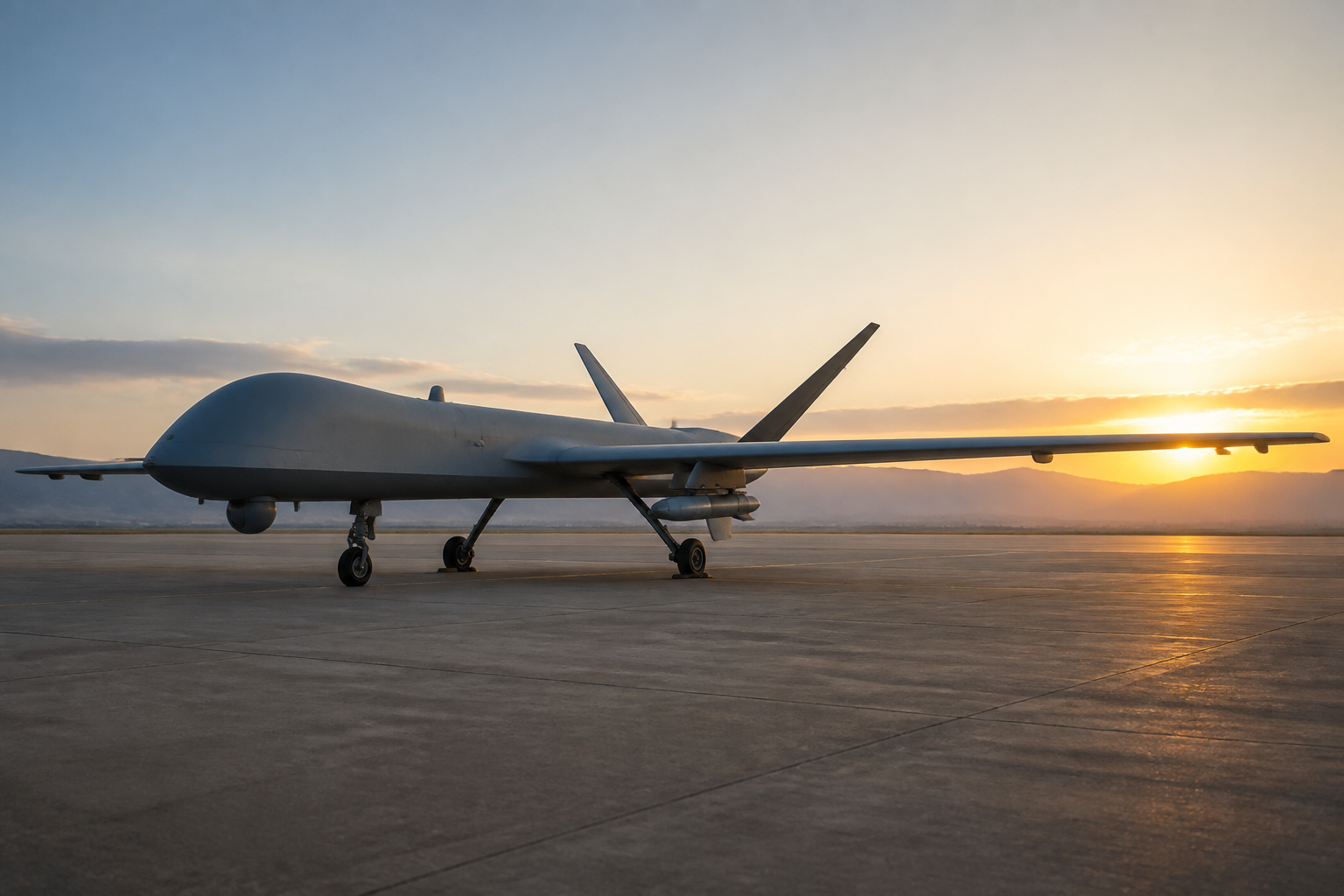 Fixed-wing unmanned aircraft representing long-endurance aerial systems