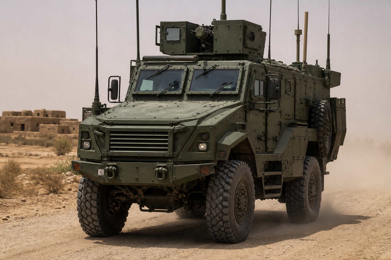 Bastion high-security armored vehicle